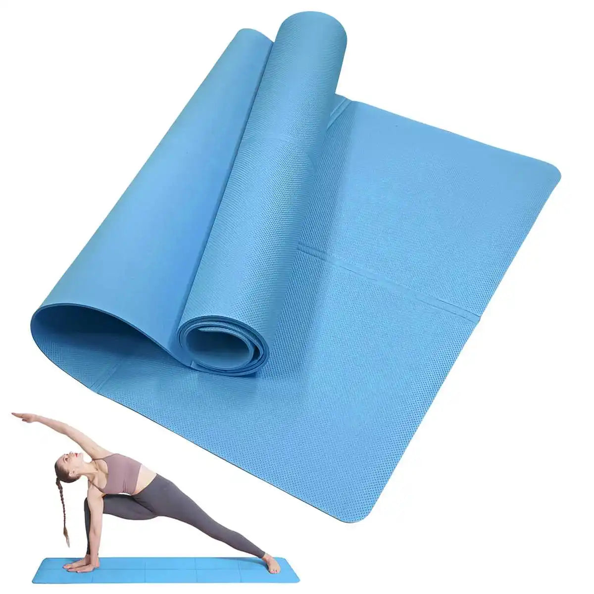 EVA Foam Yoga Mat 4mm – Fitness & Pilates