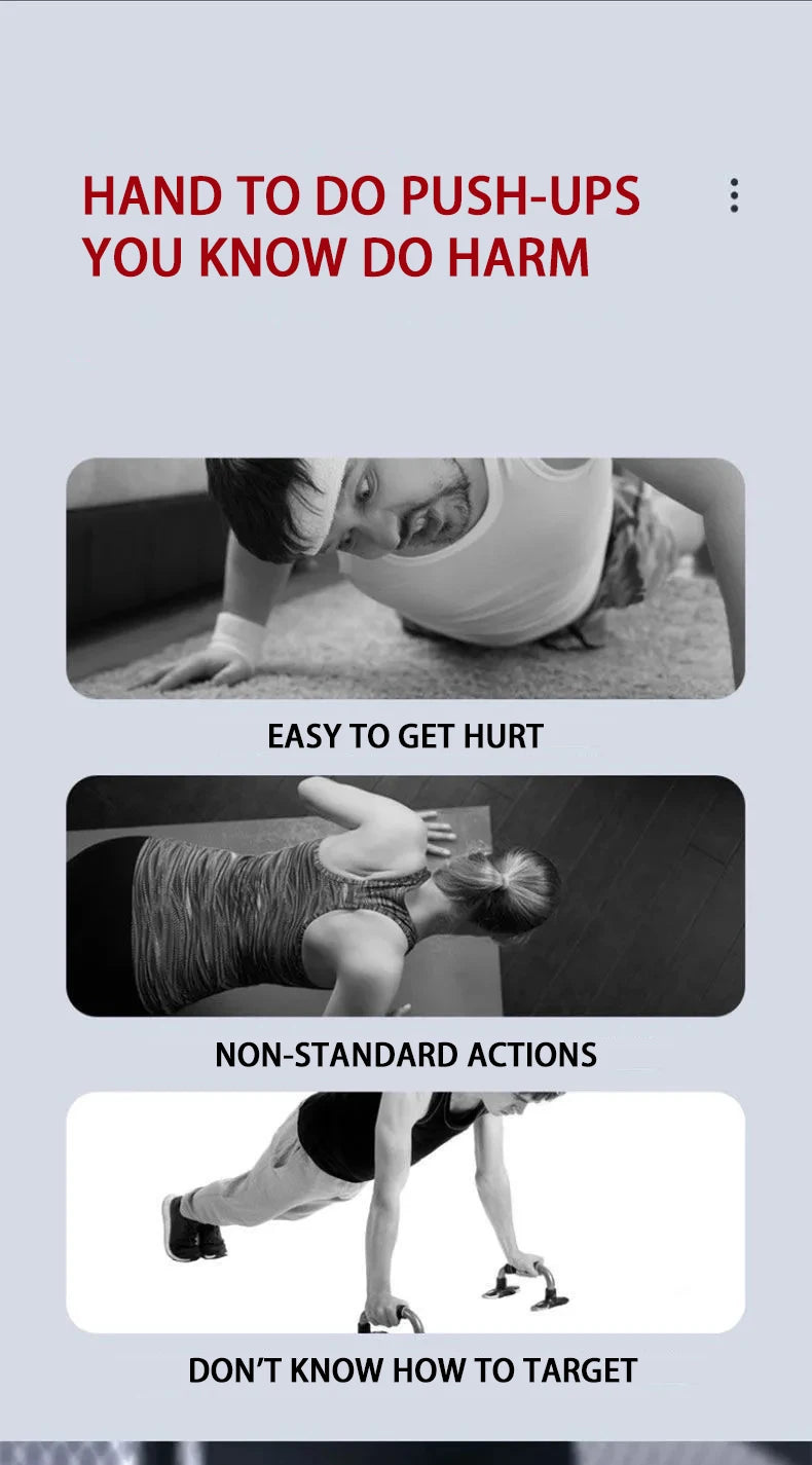 Foldable Push-Up Board Set – Portable Home Gym