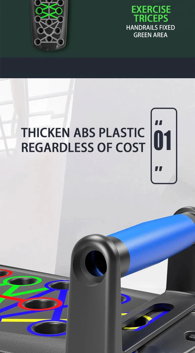 Foldable Push-Up Board Set – Portable Home Gym