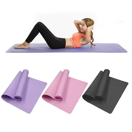4mm EVA Anti-Slip Yoga Mat – Fitness & Pilates