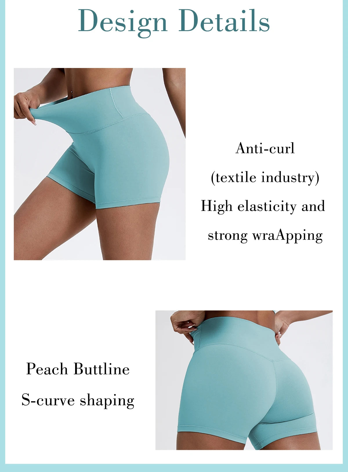 Women’s Butt-Lift Gym Shorts