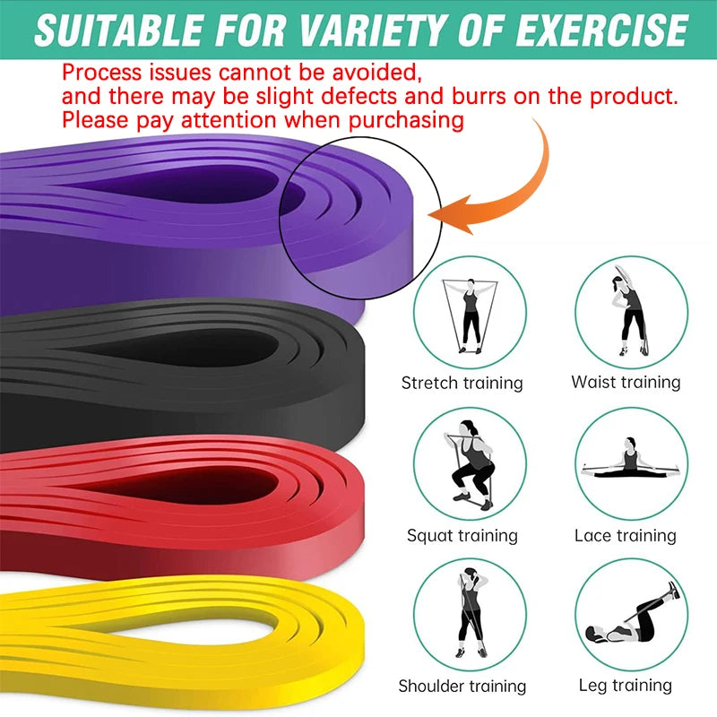 Heavy-Duty Resistance Band (20–230 lbs) – Home Gym Training