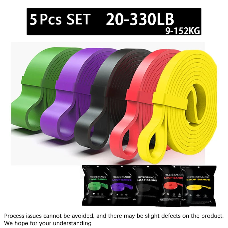 Heavy-Duty Resistance Band (20–230 lbs) – Home Gym Training